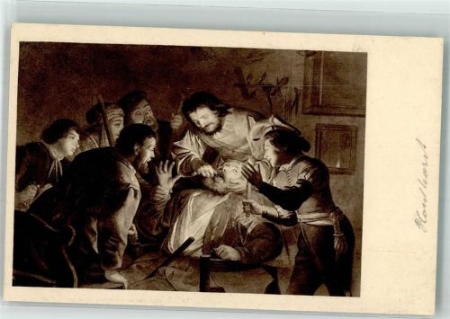 sign. G. Honthorst Mittelalter