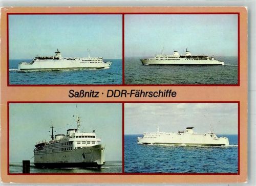 Sassnitz 1984 Fähre Rügen Saßnitz Warnemünde Rostock Foto Schlegel Krüger