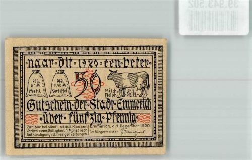 Emmerich 1920 50 Pfennig
