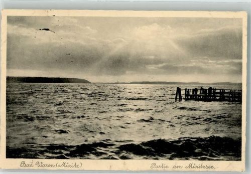 Waren 1939 Müritzsee