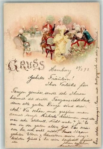 1898 Frau Rokoko
