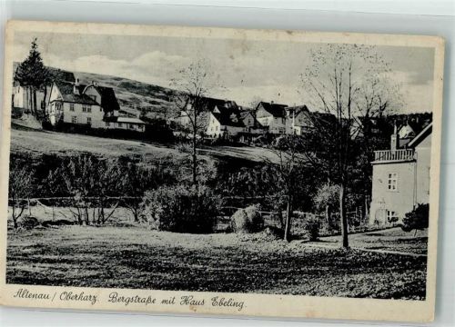 Altenau Bergstrasse Pension Ebeling