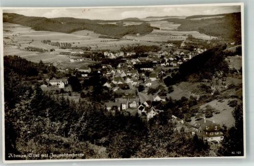 Adenau Fliegeraufnahme freigeb. RLM E 38141/41 Foto AK