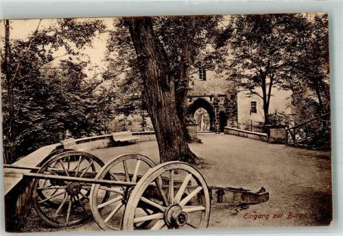 Kriebstein 1924 Burg Kriebstein Kanonen