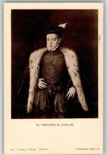 sign. Coello Sanchez El Principe D. Carlos Hauser u. Menet 960