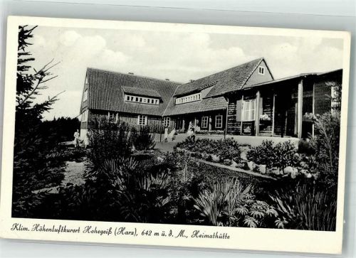 Hohegeiß Heimathütte Verlag Thoericht 19523 Notopfermarke
