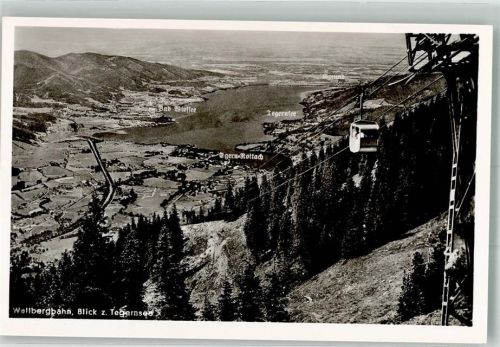 Wallberg Seilbahn Wallbergbahn mit dem Tegernsee Verlag Peter Triem 4244