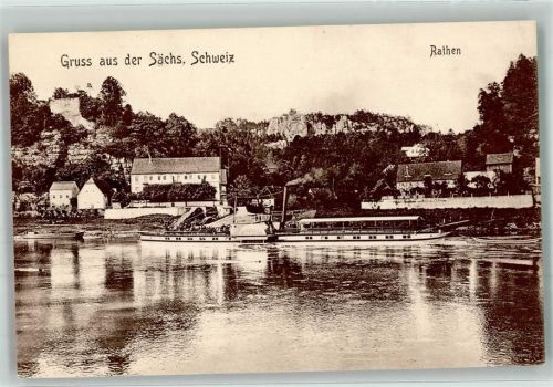 Rathen Kurort Raddampfer Austria