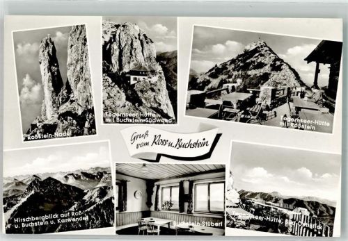 Kreuth Roßstein-Nadel Tegernseer Hütte Hüttenstempel