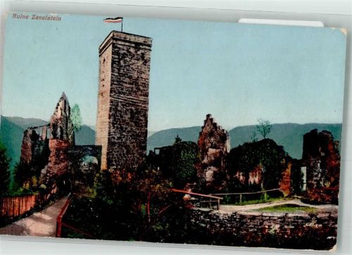 Zavelstein 1911 Ruine