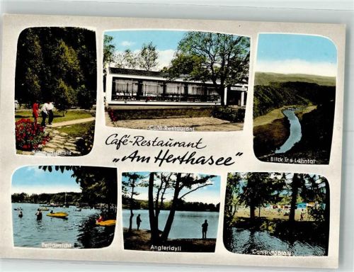 Holzappel Cafe Gasthaus Am Herthasee Minigolf Campingplatz Angeln