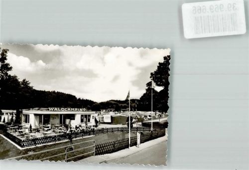 Prüm Waldcamping Foto Original aus Archiv eines Ansichtskartenverlags Ort handschriftlich