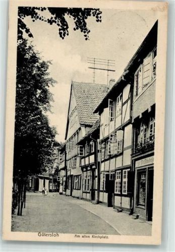 Gütersloh 1912 Am alten Kirchplatz