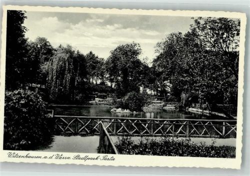 Witzenhausen Teich im Stadtpark Verlag Thoericht 17249