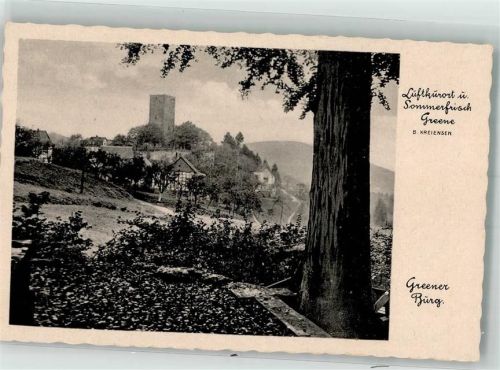 Greene mit Burg Greene Verlag Heinrich Kurth