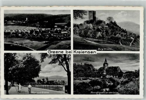 Greene St. Martin Kirche Burg Greene Luhetal-Viadukt Allee Verlag Thoericht 15007