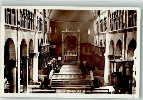 Zara 1938 Kirche innen Foto Vera