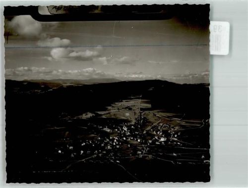 79877 W7829 Rötenbach , Baden FOTO KEINE AK Fliegeraufnahme Ort handschriftlich Foto Original aus Archiv eines Ansichtskartenverlags