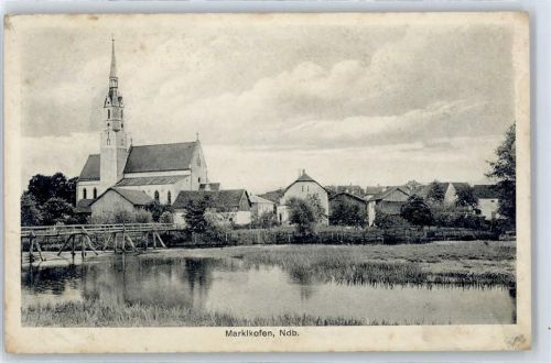 Marklkofen Blick zur Kirche