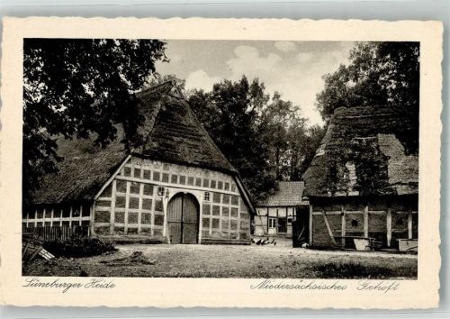 Niedersächsisches Gehöft Lüneburger Heide HBCB Serie 21 No. 8