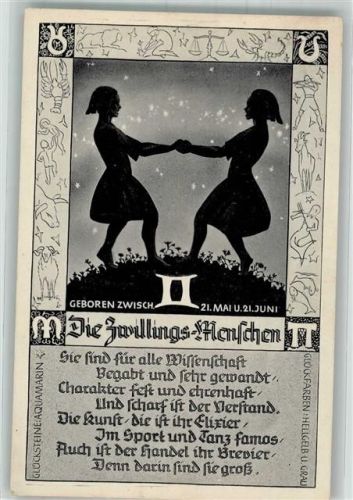 Zwilling 21.Mai u. 21.Juni