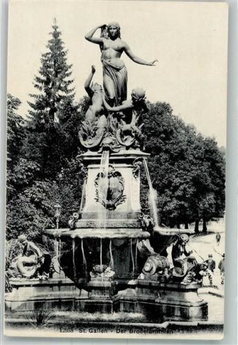 St. Gallen Erotik Der Broderbrunnen