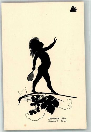 1911 Göttliche Jugend I Blatt 14 Badminton Sport Verlag Teubner