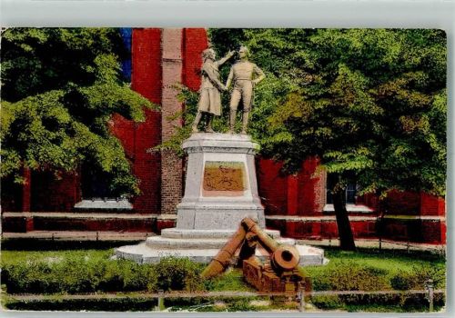 Kolberg 1919 Denkmal Gneiseau Nettelbeck