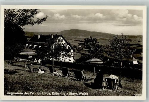 Rabenstein Liegewiese der Pension Linde