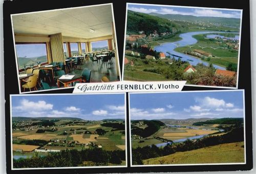 32602 W4973 Vlotho - Restauran Gaststätte Fernblick