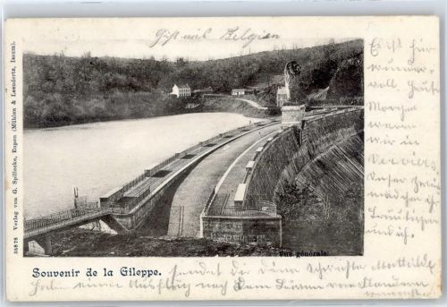 Gileppe_Stausee Staudamm