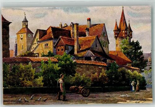 Lindau An der Stadtmauer Bodebseeverlag Alber Nr. 755