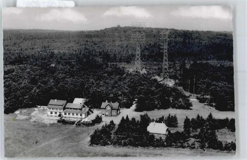 Schotten Berggasthaus Vogelsberg , Fliegeraufnahme