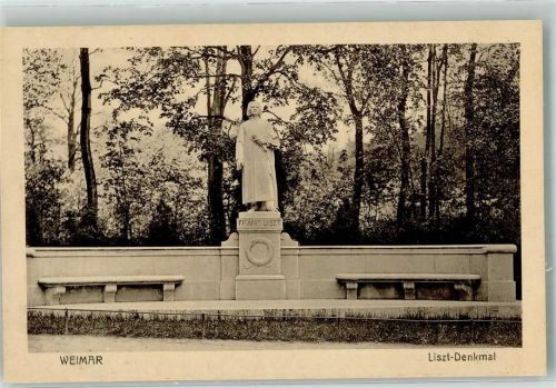 Weimar Denkmal von Franz Liszt