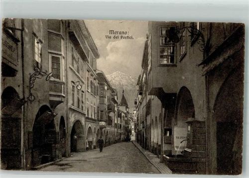 Meran 1926 Straße Via dei Portici