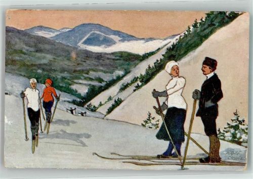 Skiwandern Kunstverlag Rehn u. Linzen