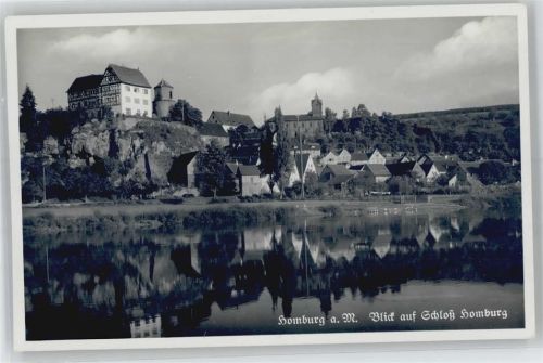 97855 W8771 Homburg a Main - Blick auf Schloß