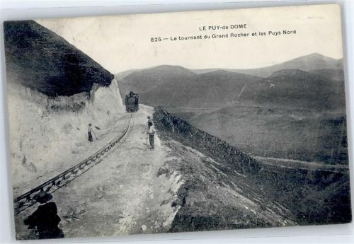 Clermont-Ferrand Le tournant du Grand Rocher et les Puys Nord, Le Puy-de-Dome