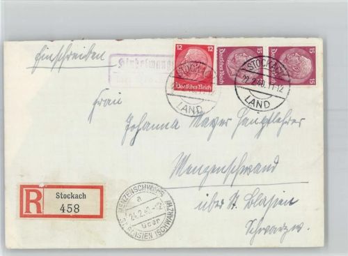 Stockach Landpoststempel