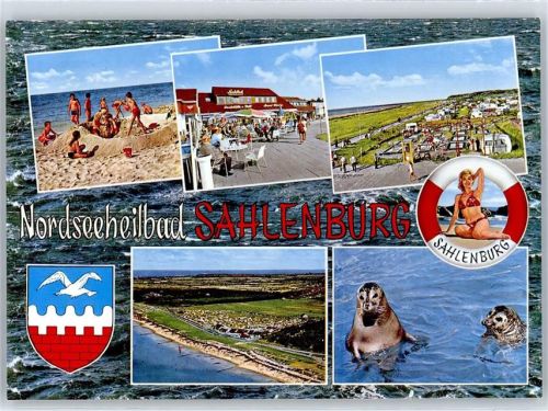 Sahlenburg Strand, Ladenstraße, Seehunde, Campingplatz