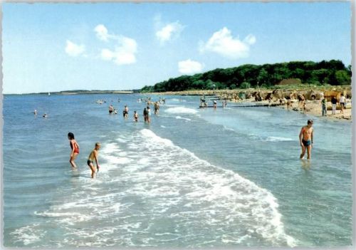 24321 W2322 Hohwacht (Ostsee) - Am Strand