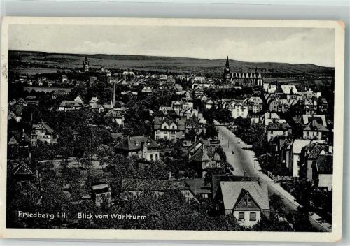 Friedberg Blick vom Wartturm