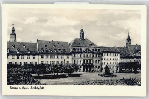 63450 W6450 Hanau - Marktplatz