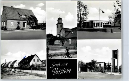 Velstove Kirche, Ortsansicht