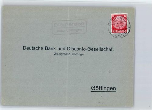 Göttingen Landpoststempel Diemarden