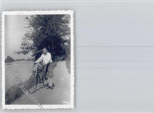 Fahrrad, Foto 6,5 x 9 cm