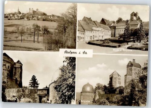 01833 O8350 Stolpen - Burgruine, Marktplatz