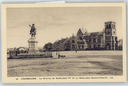 Cherbourg-Octeville Statue Napoleon