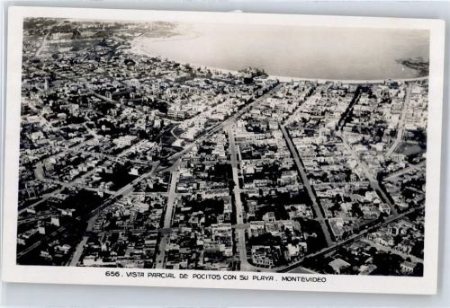 Montevideo Fliegeraufnahme, Ortsansicht
