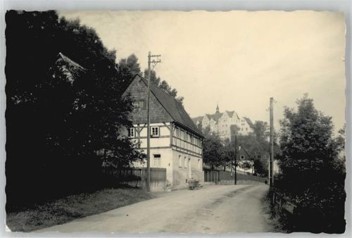 01683 O8255 Nossen - Schloss, Fachwerkhaus